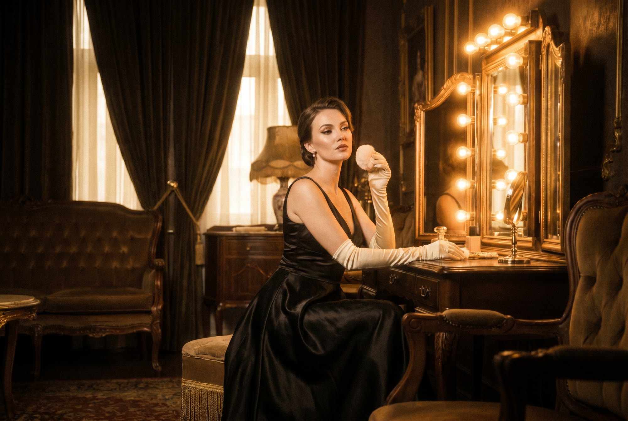 Glamour editorial photograph by Marilyn Lou Boudoir