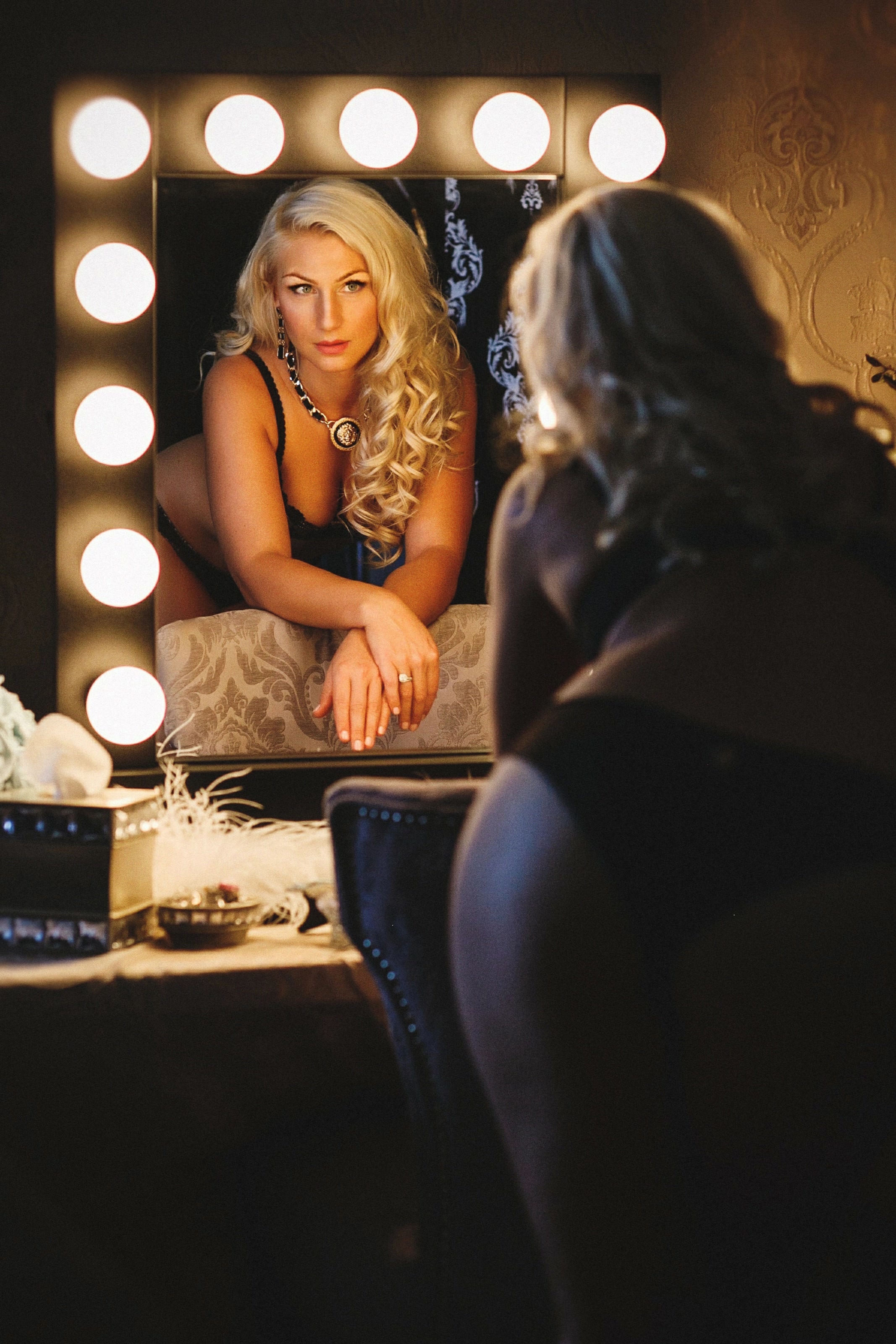 Marilyn Lou Boudoir studio interior, McKinney TX